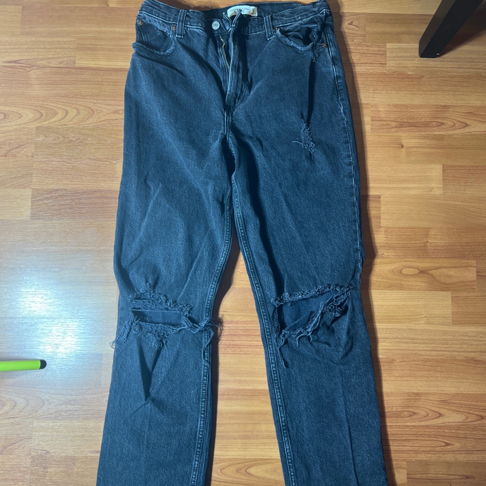 Abercrombie & Fitch Black Denim Jeans